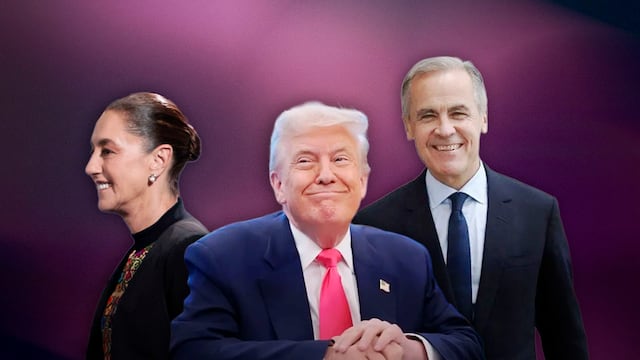 Donald Trump confirma reunión “muy productiva” con Claudia Sheinbaum y Mark Carney