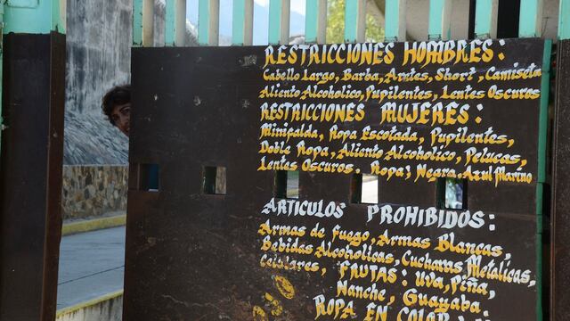 Imagen de archivo de uno de los accesos al Cereso de Las Cruces, en Acapulco.