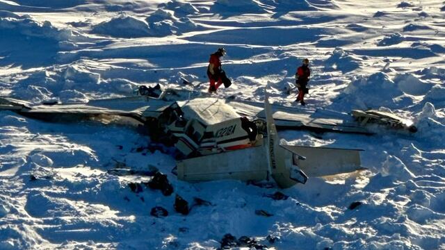 Avión desaparecido en Alaska
