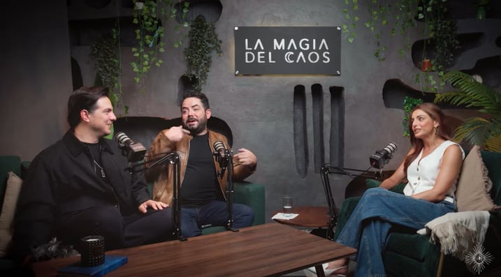 Vadhir Derbez, José Eduardo Derbez y Aislinn Derbez