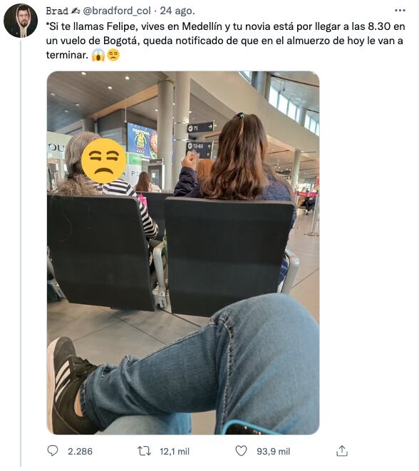 Historia viral de Felipe