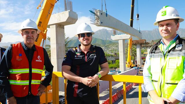 Samuel García supervisa la línea 4 del Metrorrey