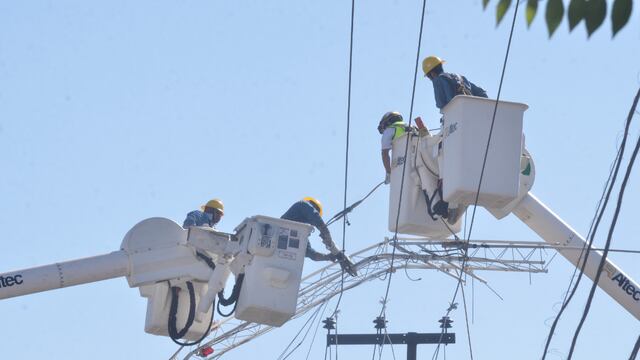 Ilustrativa. Cables de alta tensión