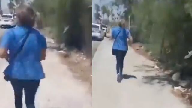 Cacha a su papá y a su tía saliendo de un motel