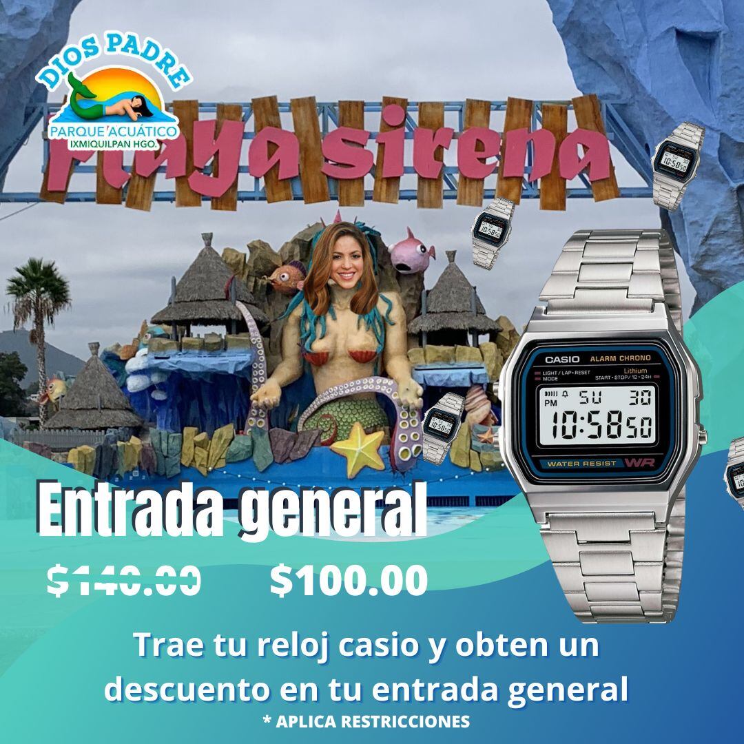 Promoción Casio Balneario Dios Padre