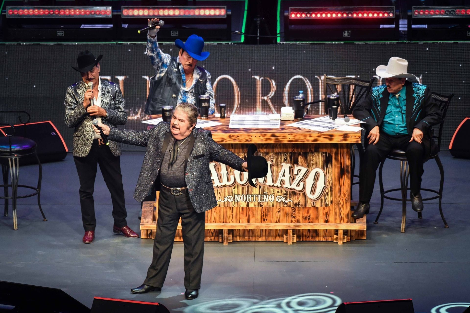 Concierto de "Palomazo Norteño" con Lalo Mora, Eliseo Robles, Rosendo Cantú y Raúl Hernández