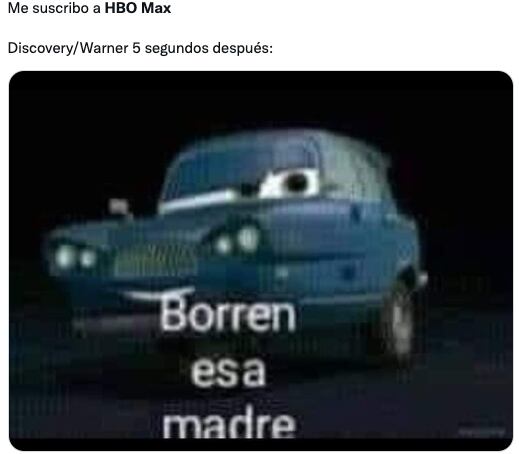 Memes por supuesta desparición de HBO Max