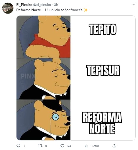 Memes por nombrar a Tepito como Reforma Norte