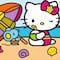 Dibujos de Hello Kitty con temática de playa: 7 bonitas plantillas para colorear de la gatita en vacaciones