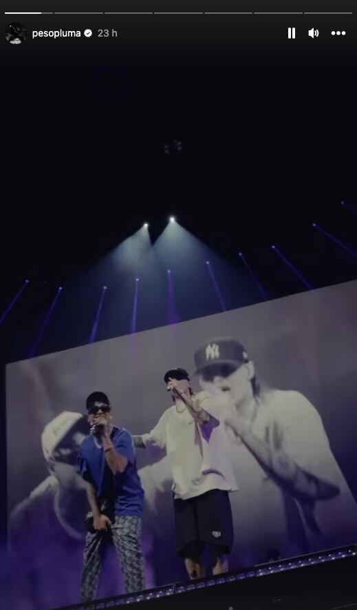 Peso Pluma comparte el detrás del concierto de Anaheim, California