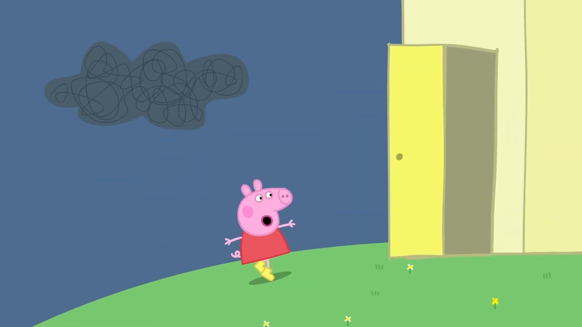 El juego de los días de lluvia de Peppa Pig