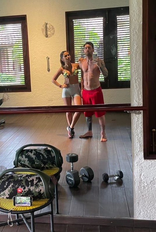 Lionel Messi y Antonella Roccuzzo