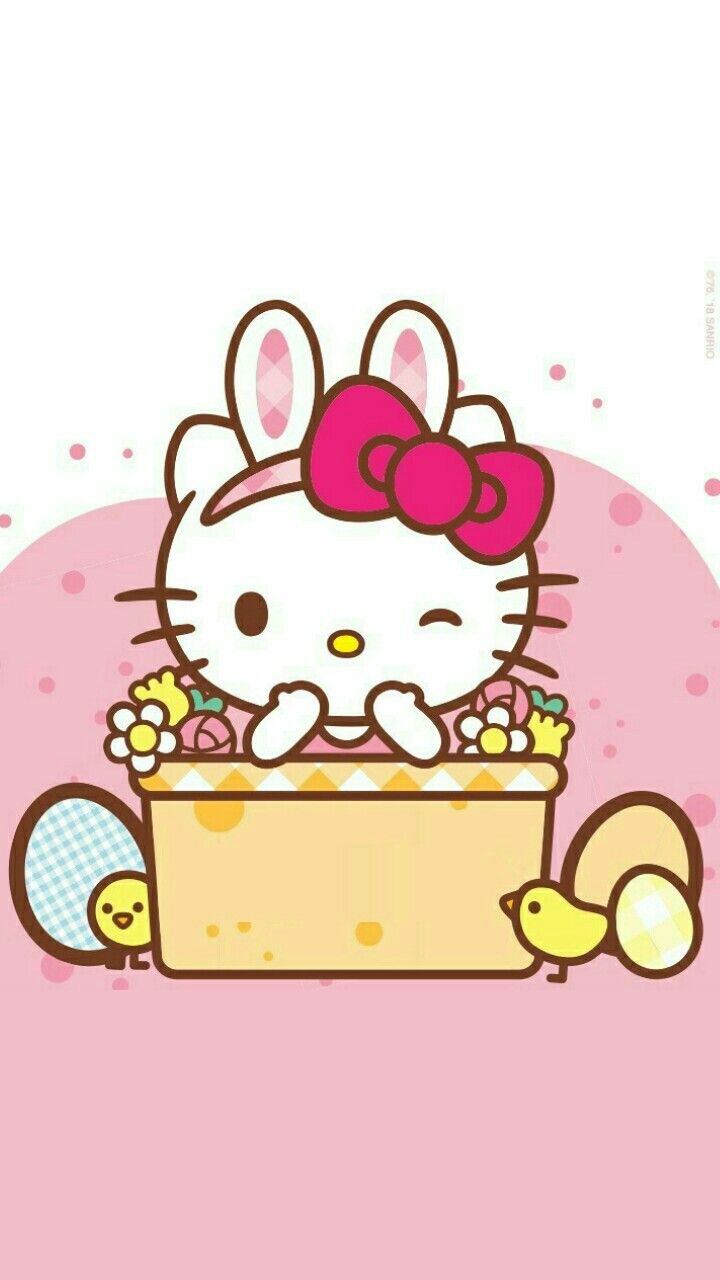 Hello Kitty en Pascua 2025: 10 fondos de pantalla para descargar gratis en tu celular