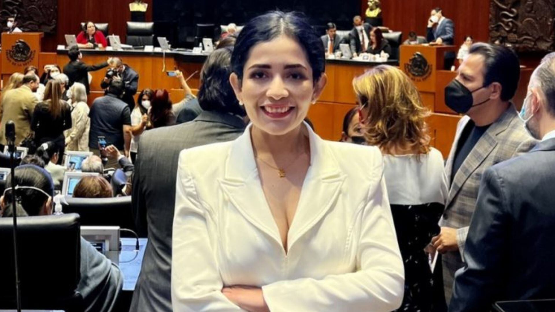 Claudia Balderas es senadora de Morena