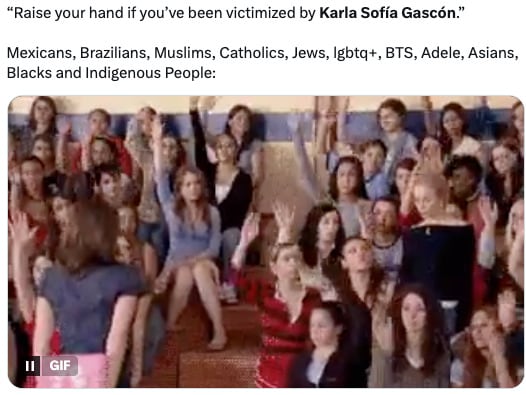 Karla Sofía Gascón cierra su cuenta de X y los memes festejan