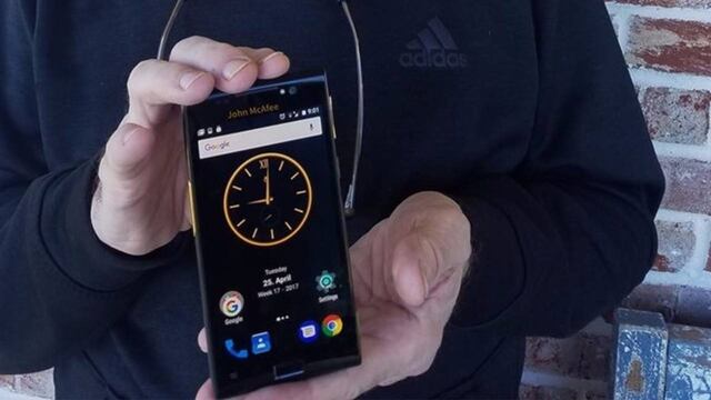 El 'Privacy Phone' de John McAfee.