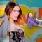 VIDEO: Belinda se escapa de la prensa cubierta en una cobija