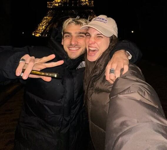 Macarena Achaga y Santiago Achaga