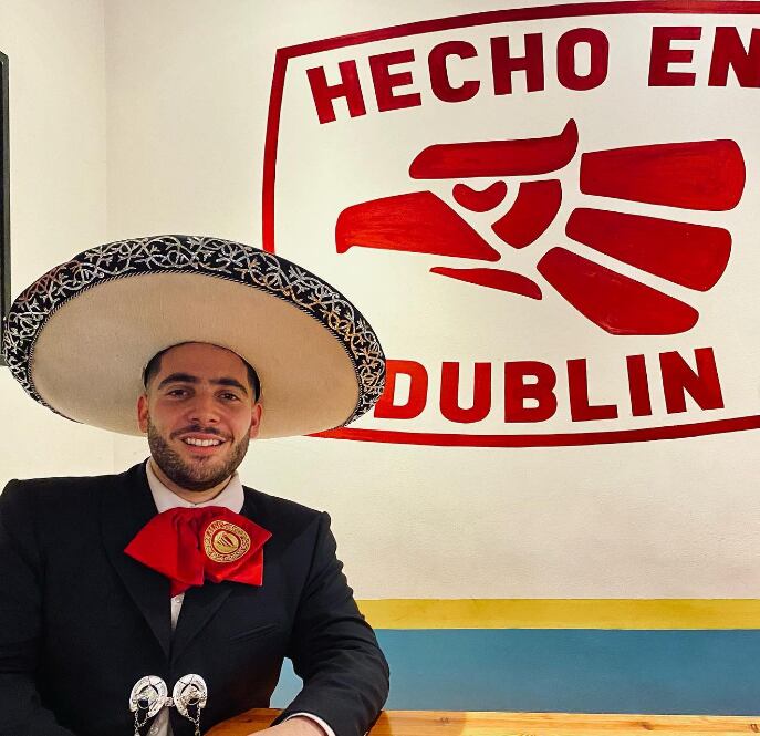 Alfredo Gallegos, mexicano en Irlanda