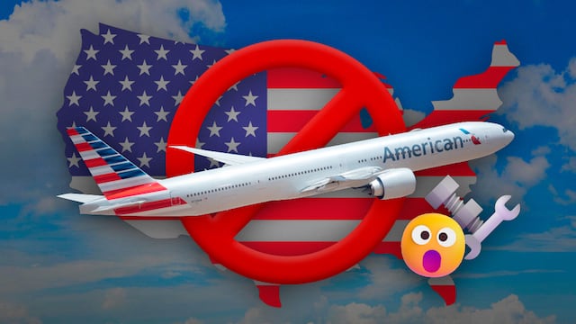 American Airlines suspende todos sus vuelos en Estados Unidos