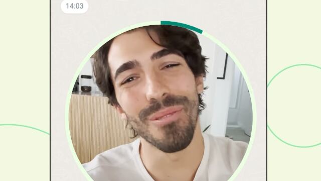 Videos en círculo WhatsApp