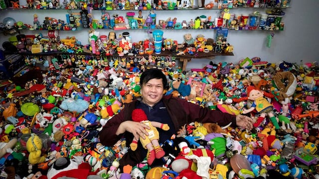 Percival Lugue, coleccionista