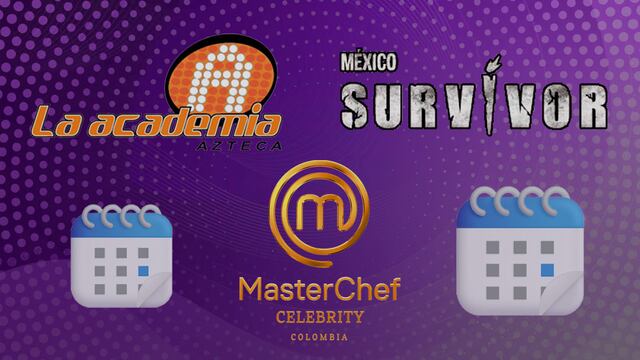 La Academia, MasterChef Celebrity y Survivor revelan fechas de estreno en 2024