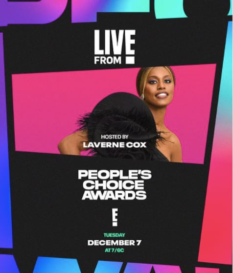 Laverne Cox será presentadora en los People's Choice Awards 2021