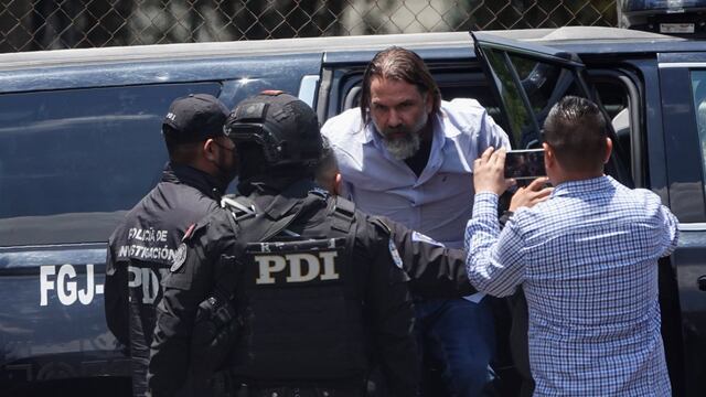 Ingreso de Christian Von Roehrich al Reclusorio Varonil Norte tras su traslado desde el búnker de la FGJCDMX