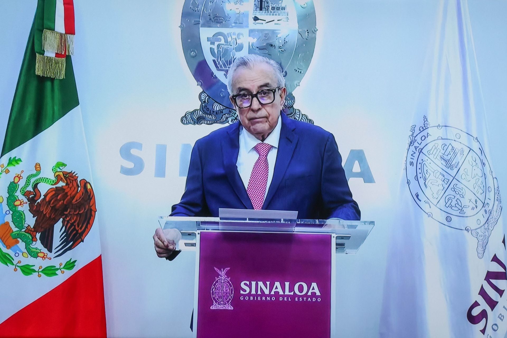 Rubén Rocha Moya pidió licencia temporal ante el Congreso de Sinaloa