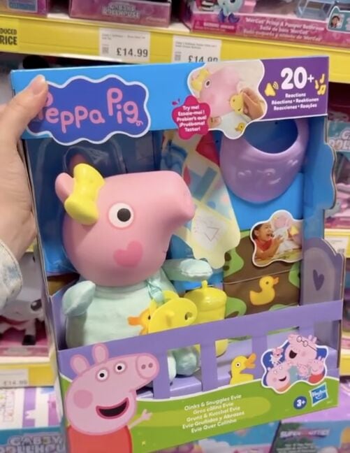 Juguetes de Bebé Evie y Peppa Pig