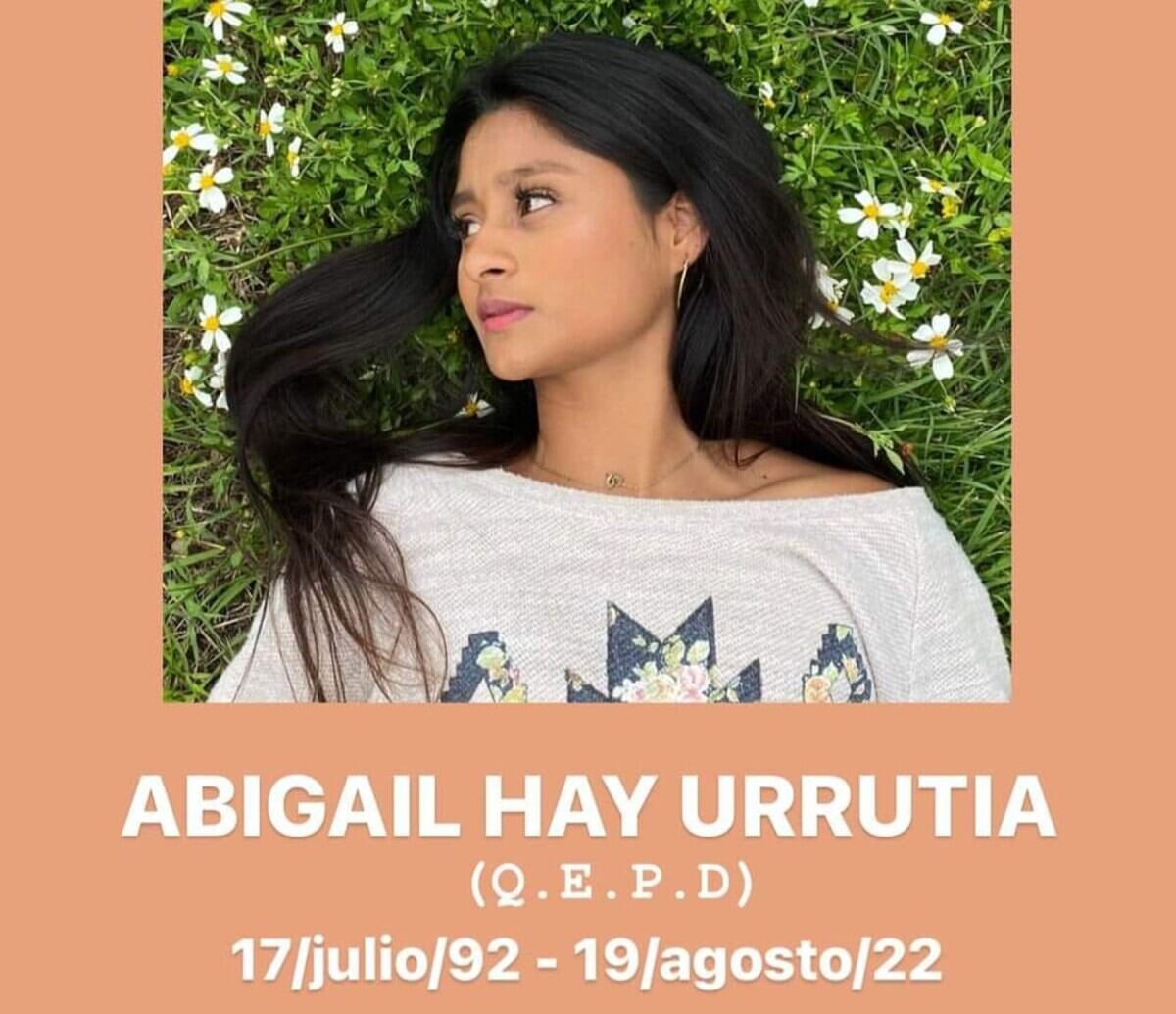 Abigail Hay Urrutia murió tras ser detenida en Salina Cruz