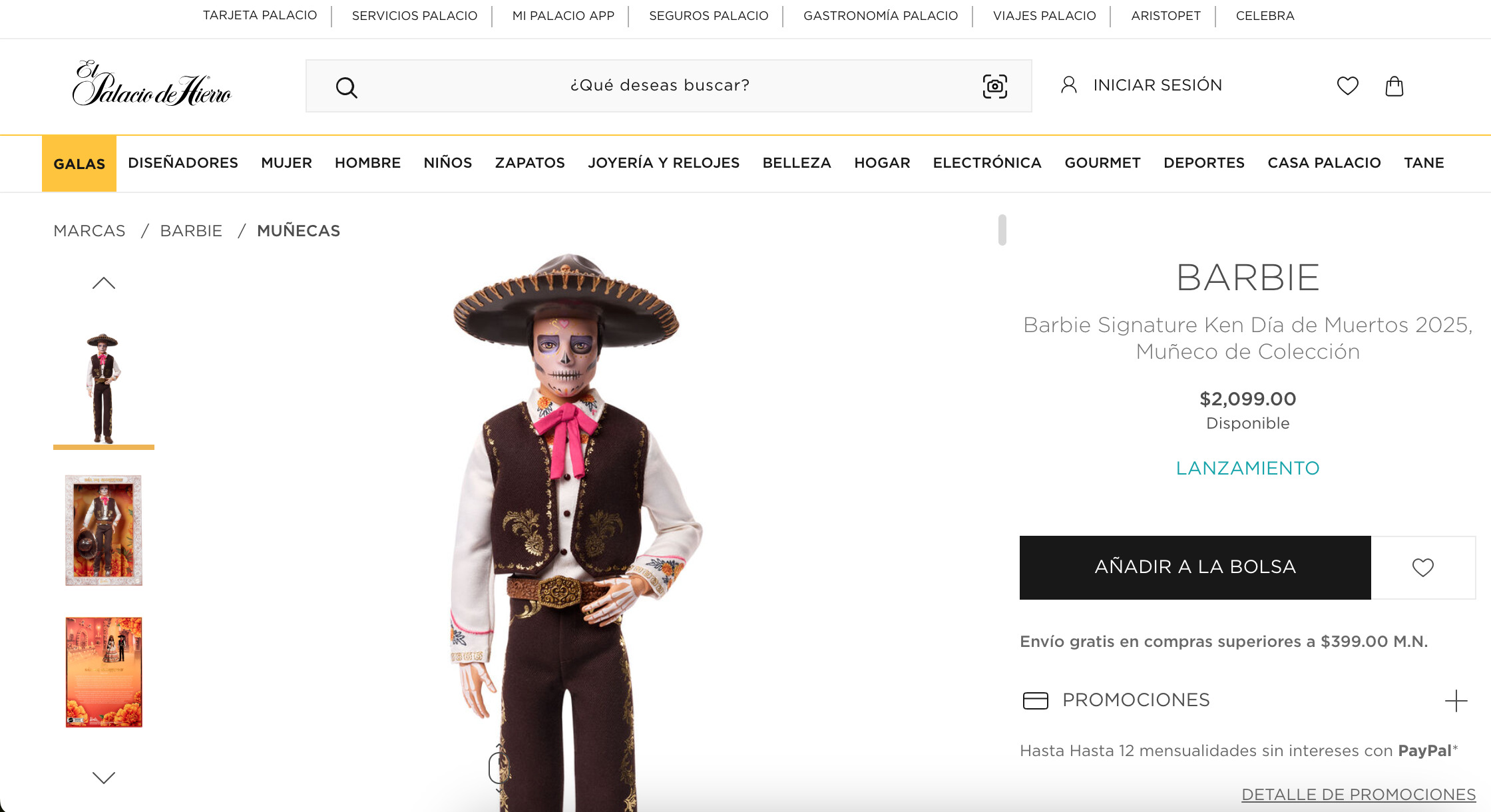 Barbie Día de Muertos 2025