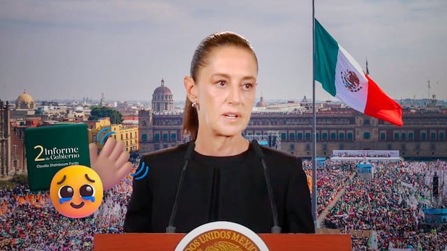 Claudia Sheinbaum anuncia el cierre de su gira del Segundo Informe en el Zócalo.