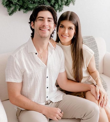 Gabriella Cataño y su novio Matthew Ruiz