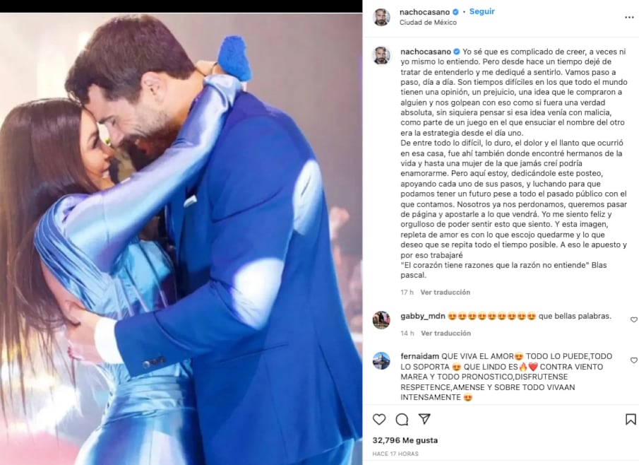 Nacho Casano y Daniela Navarro