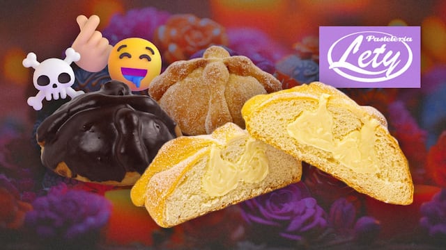 Pan de Muerto en Pastelería Lety