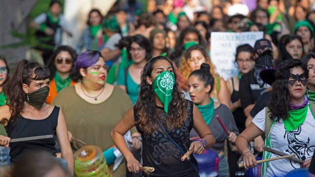 Cientos de mujeres marcharon en Guadalajara el pasado 28 de septiembre