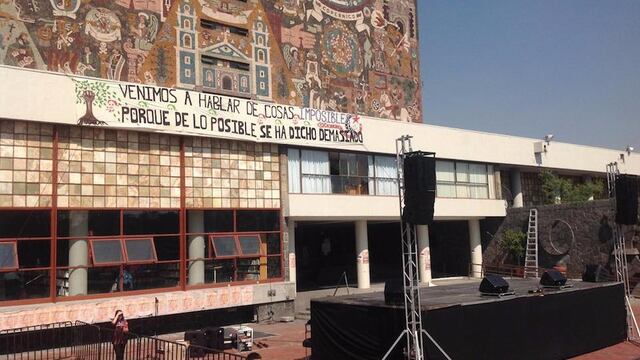 Acceso a la Biblioteca Central de Ciudad Universitaria