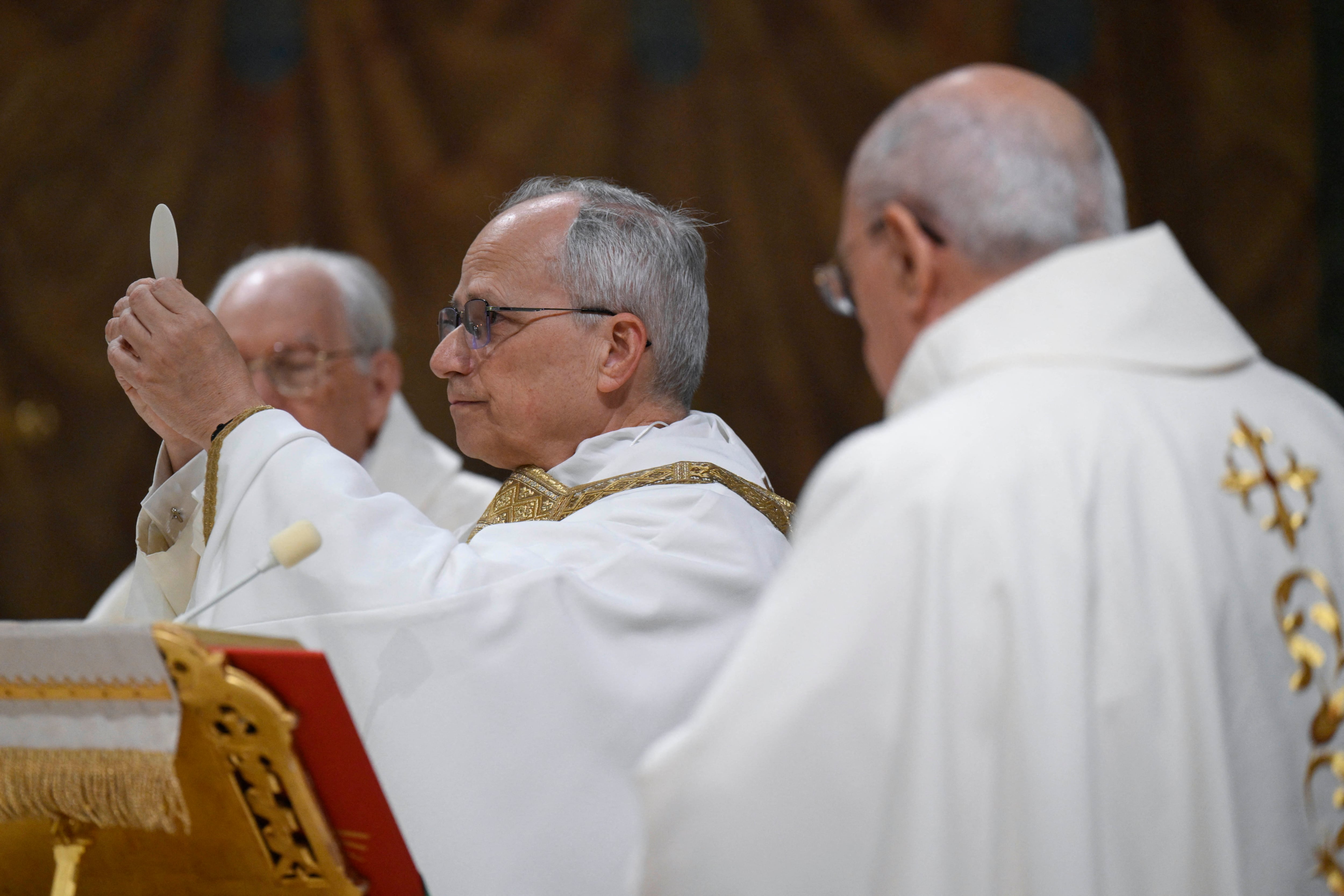 Papa León XIV en El Vaticano