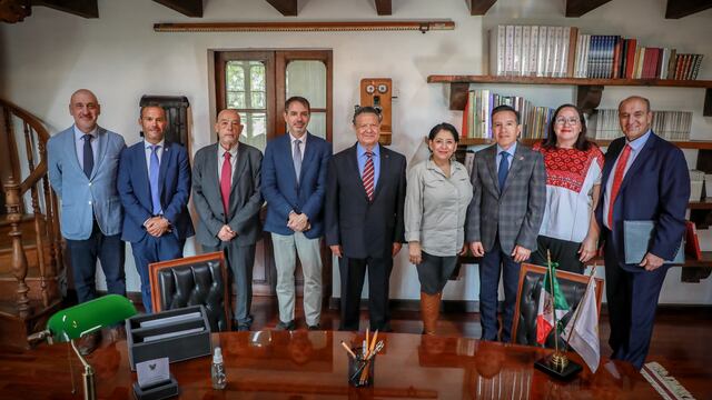 Julio Menchaca se reunió con Juan Duarte Cuadrado, embajador de España en México