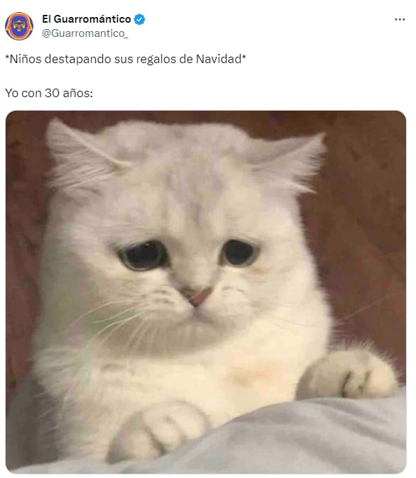 30 años y esperando tu regalo de Santa Claus