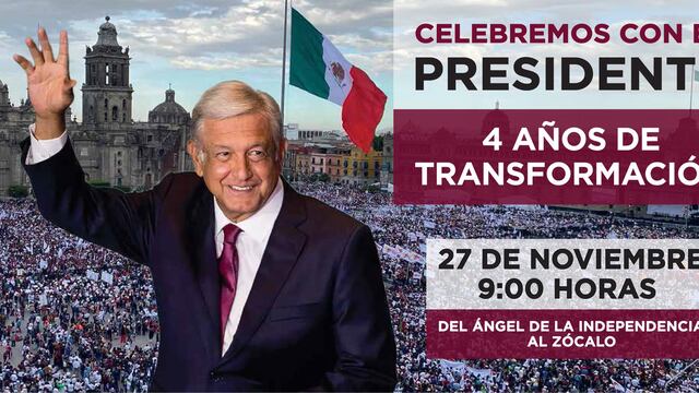 Propaganda de la marcha del 27 de noviembre