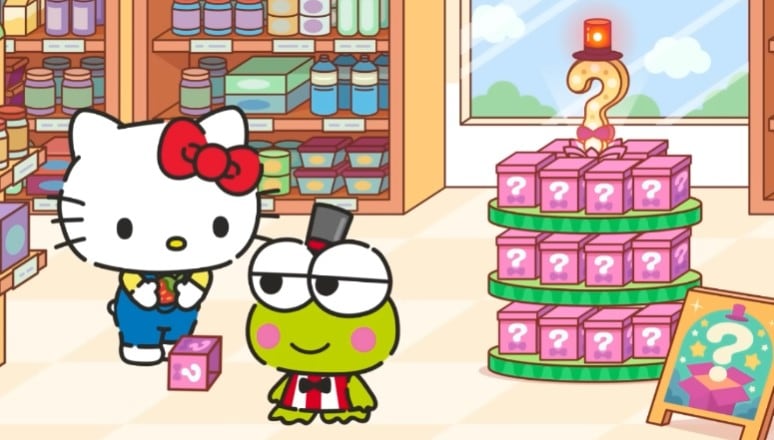 Confusión en la tiendita de Hello Kitty