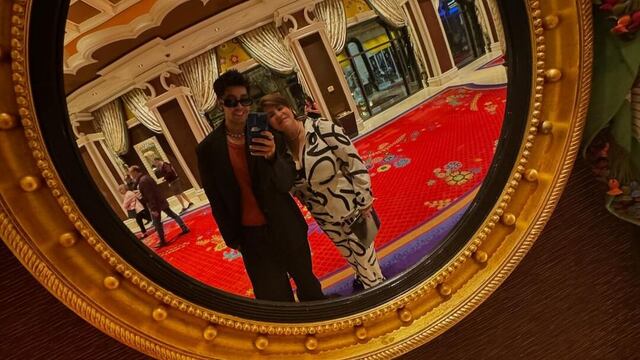 Derek Trejo y su mamá, Verónica de la Rosa