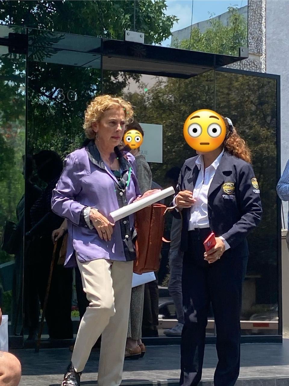 Fotografías de Beatriz Gutiérrez en la Embajada de España en México