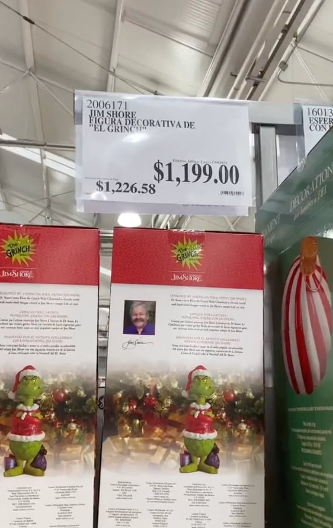 Precio Grinch Costo tienda