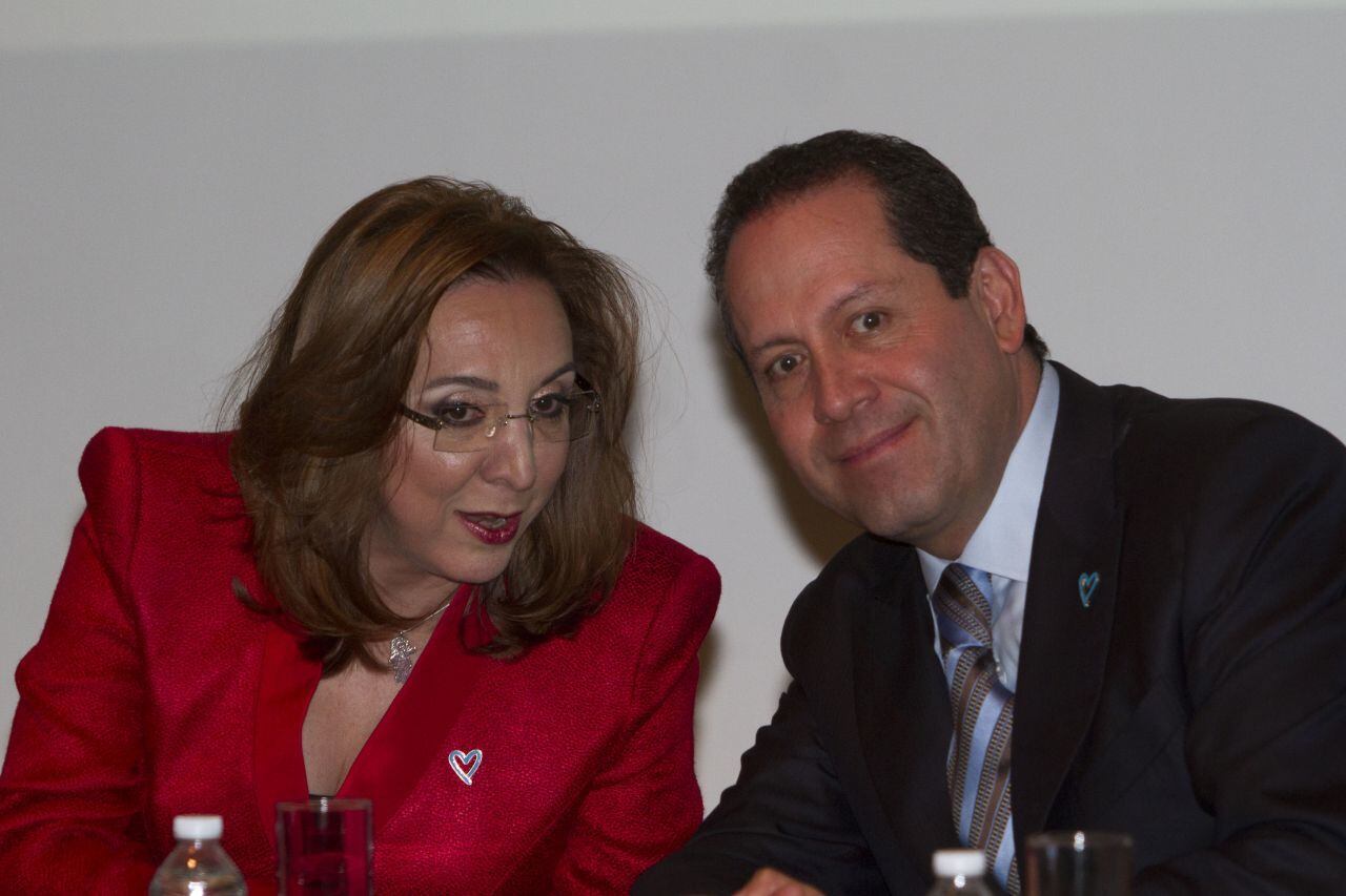 Rosi Orozco con Eruviel Ávila