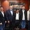 Hugo Aguilar Ortiz en la Cámara de Senadores: El presidente de la nueva SCJN se reúne con Adán Augusto López y Gerardo Fernández Noroña