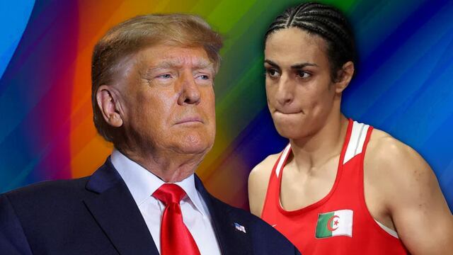 Donald Trump e Imane Khelif